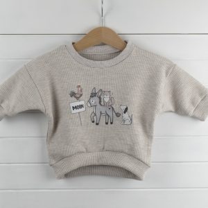 Bremer Stadtmusikanten beige meliert