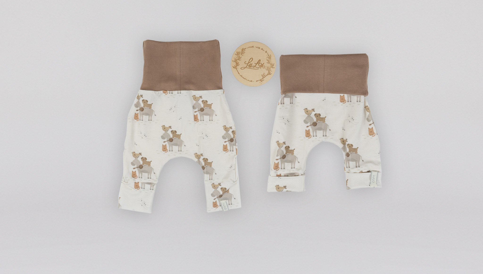 Mitwachshose Musikanten Beige