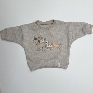 Musikanten handgezeichnet beige meliert 2025