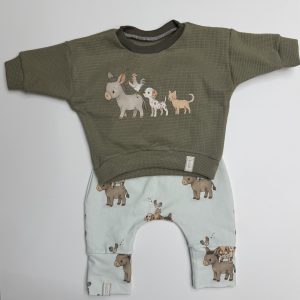 Musikanten handgezeichnet  Oliv 2025