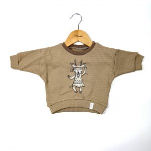 Schlummipullover Caramel Reh