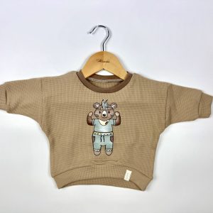 Schlummipullover Caramel Bär