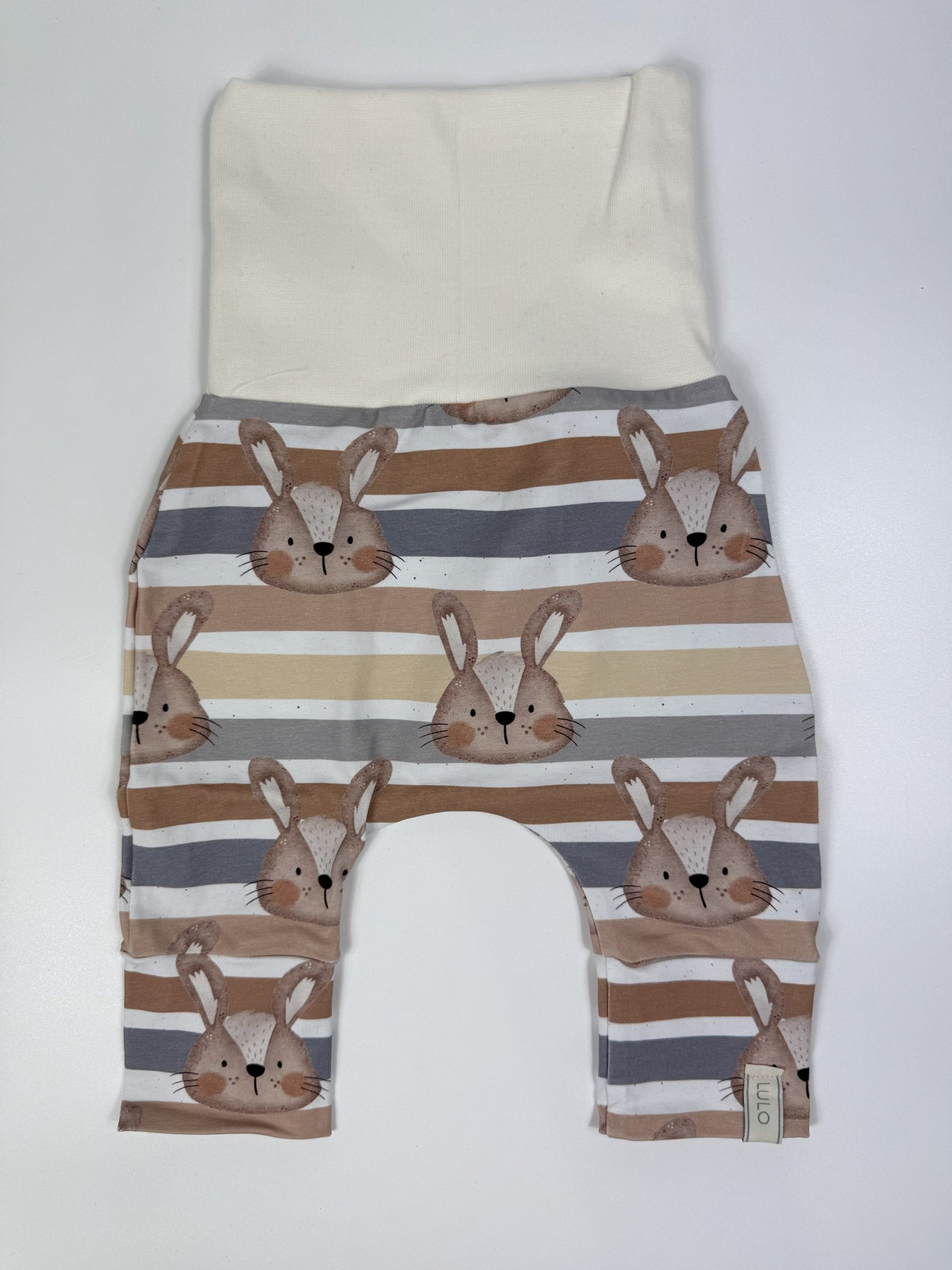 Mitwachshose Hase blau