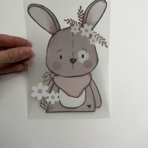 Bügelbild Hasen