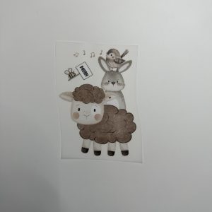 Bügelbild Schaaf